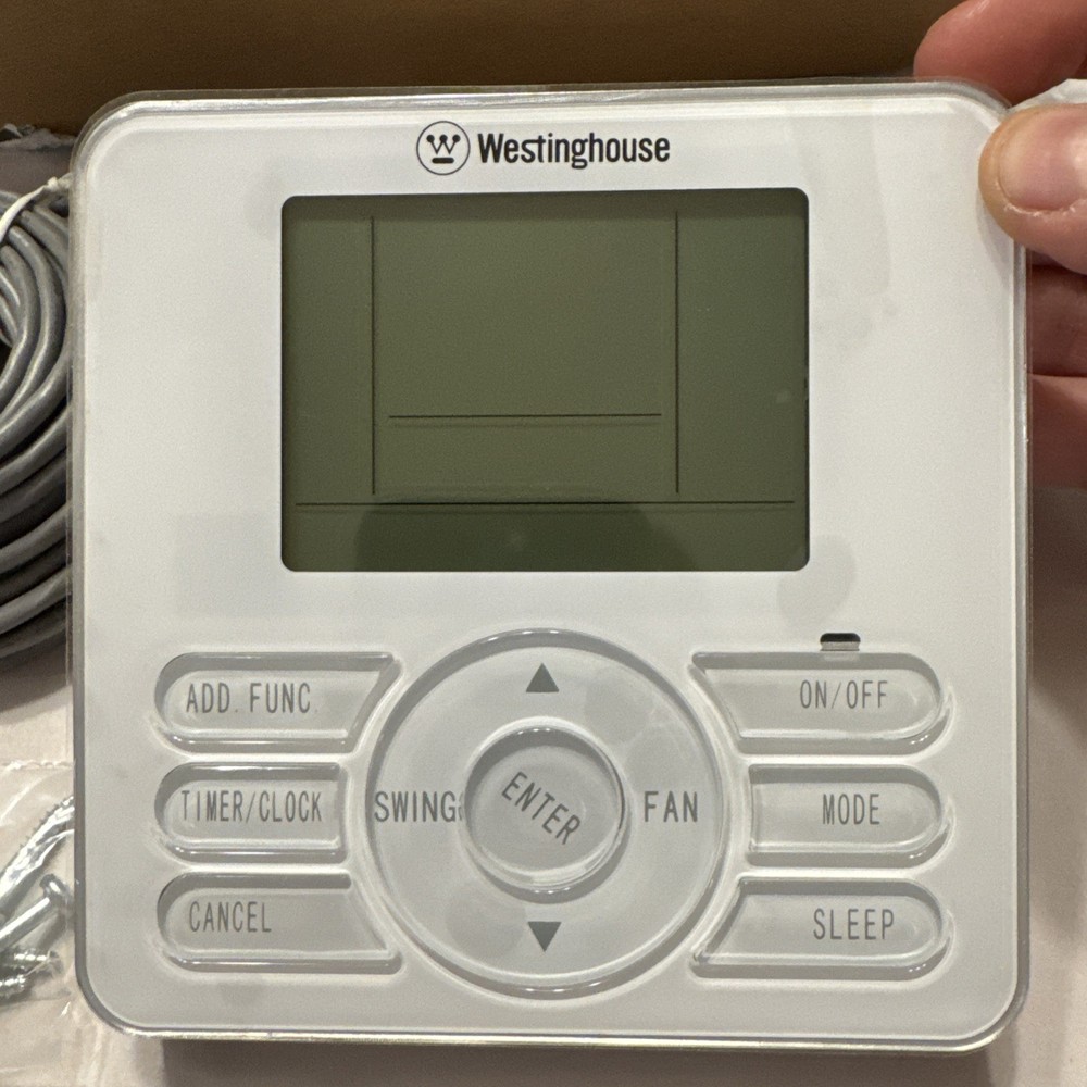 Westinghouse WWRCU Wired Remote Controller For 23 SEER Single & Multi-Zone