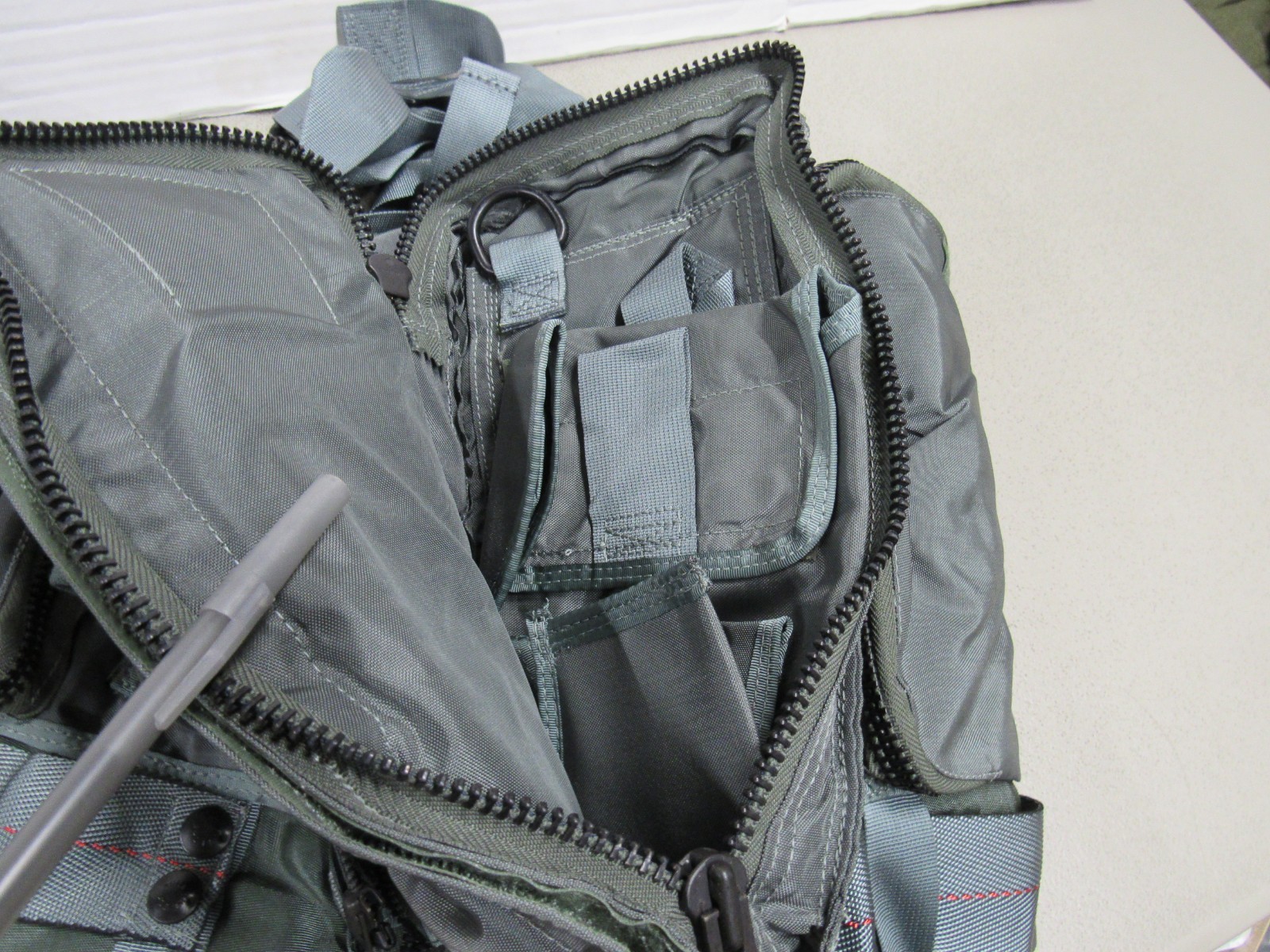 US Navy USMC Aircrew Pilot Survival Vest SV-2B w/ Holster & Knife Sheath NOS