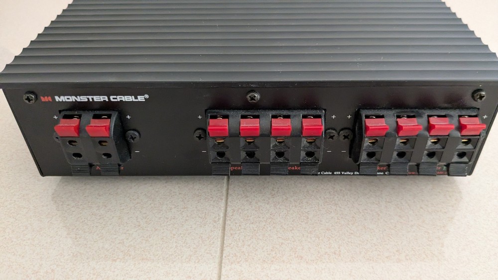 Monster Cable Speaker Selector 4way