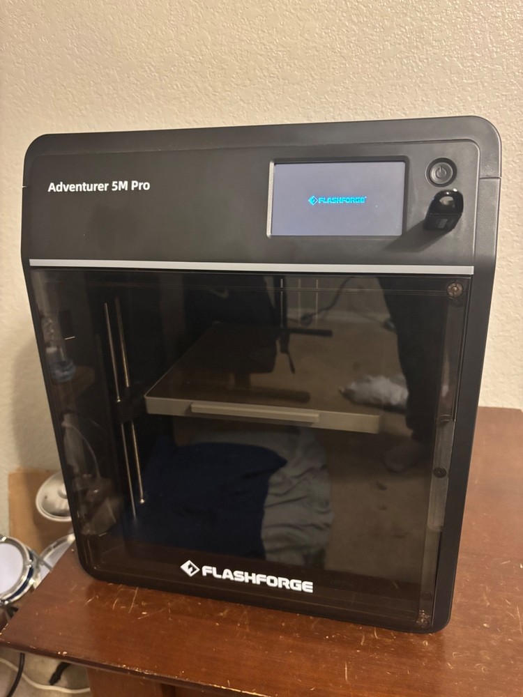 Flashforge Adventurer 5m Pro Self leveling Rarely Used