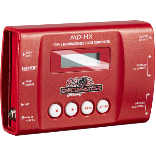 Decimator Design MD-HX HDMI/SDI Cross Converter