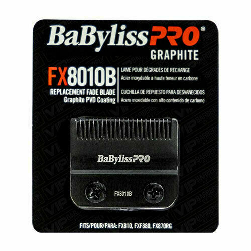 Babyliss Pro FX8010B Graphite FADE Blade for FX880, FX870RG, FX870G Clippers Men