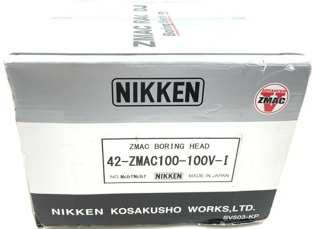 NIKKEN Modular Type Boring Head 42-ZMAC100 -100V-1