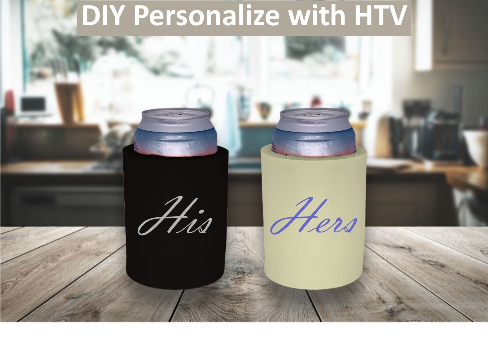 Blank Thick Foam Old School Style Can Coolie: Choose Color and Quantity