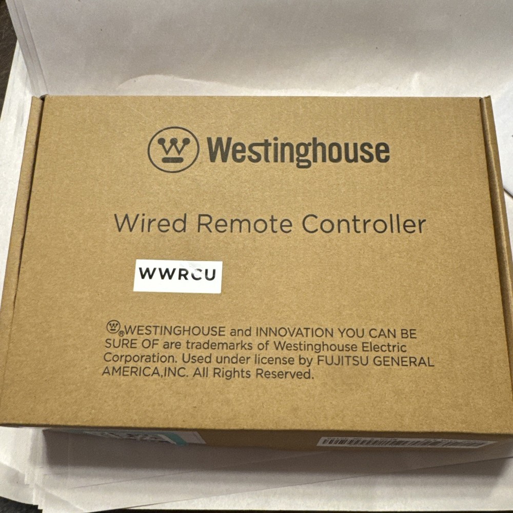 Westinghouse WWRCU Wired Remote Controller For 23 SEER Single & Multi-Zone