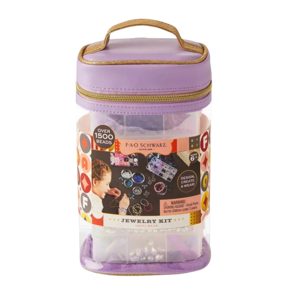 FAO Schwarz Jewelry Kit with 1500 + Beads