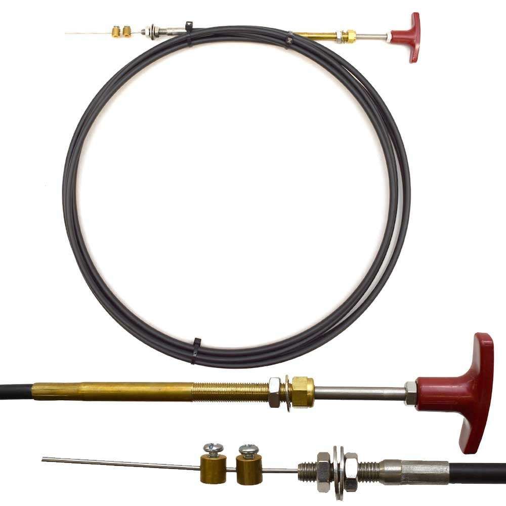 Maxflex Boat Fire Extinguisher Cable 3160500RF | 5 Meter T Handle