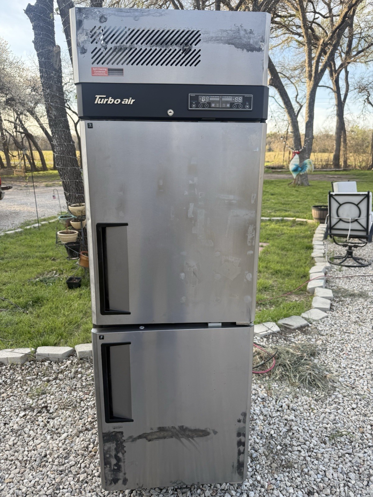 Commercial refrigerator and freezeand freezer TurboAir