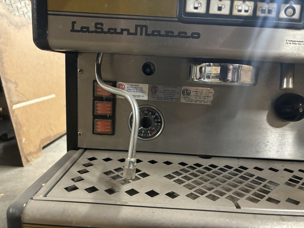 La San Macco Espresso Machine
