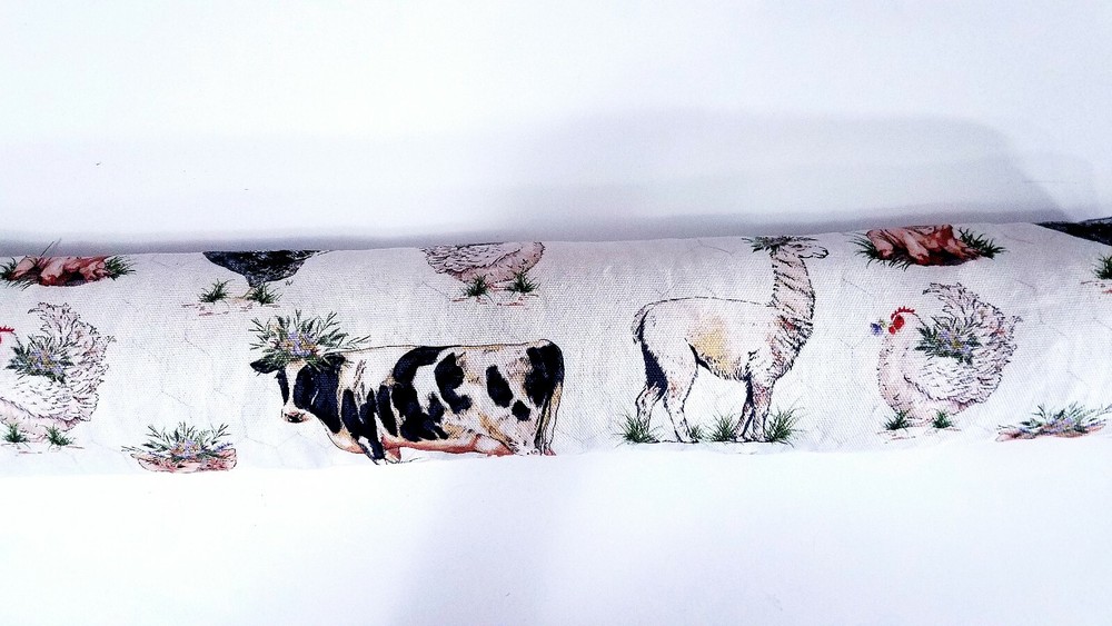 Draft Stopper, Cedar Filled, Draft Stopper, Window Draft Stopper, farm, cows