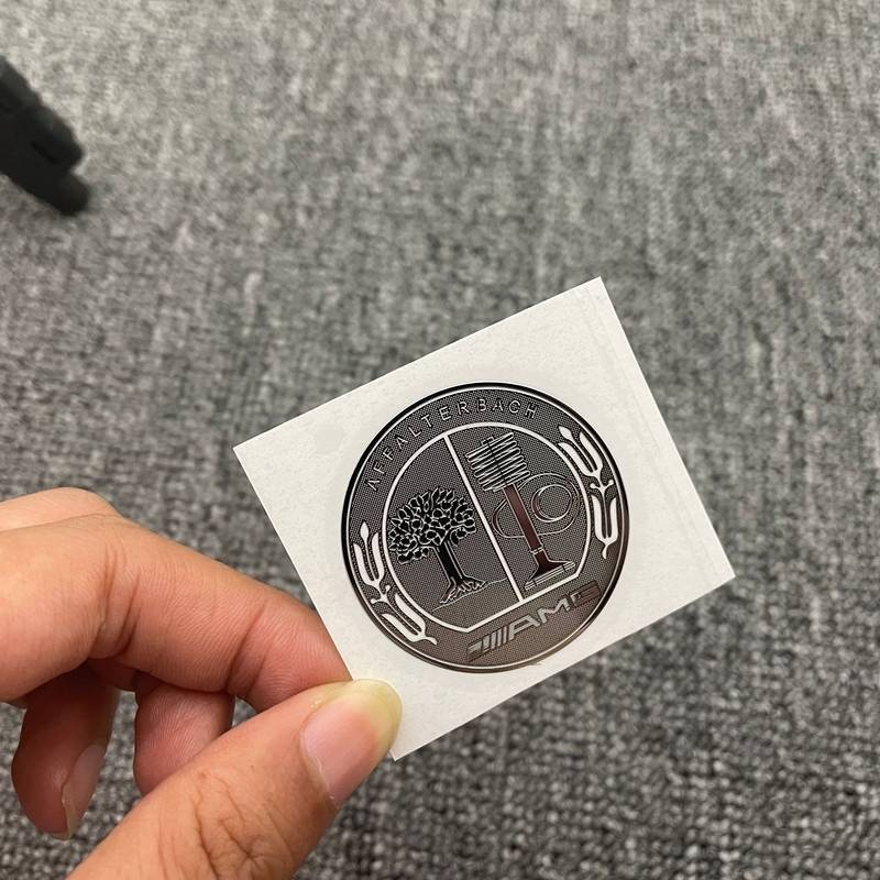Mercedes AMG Affalterbach Benz multimedia decal sticker emblem logo 40 mm