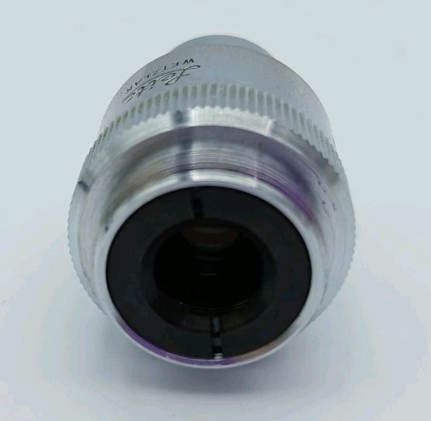 Leitz Wetzlar NPL 5X/0.09 Microscope Objective Eyepiece