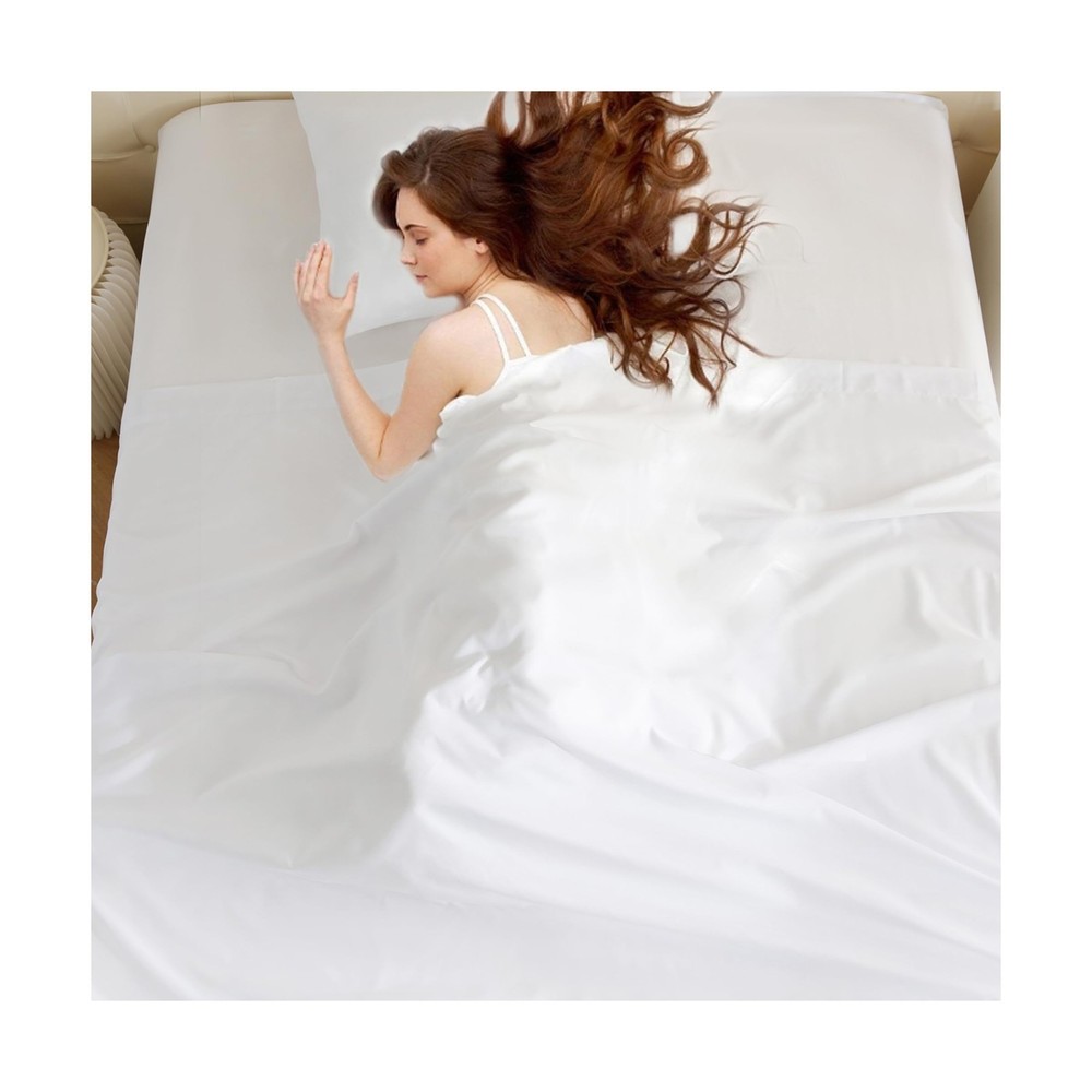Bulk Full Flat Sheets Only, White 24 Pack Quick Sort Top Bed Sheet, Color-Cod...