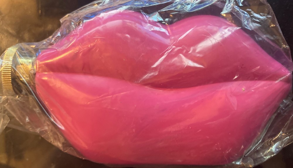 Pink Lip Flask