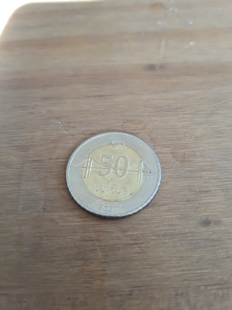 2020 Turkey 🇹🇷 50 Kurus Coin