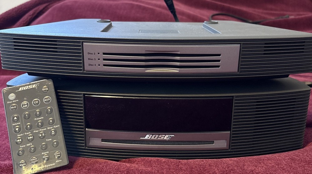Bose Wave Music System Bundle with Bose Wave Multi-CD Changer, Graphite Grey...