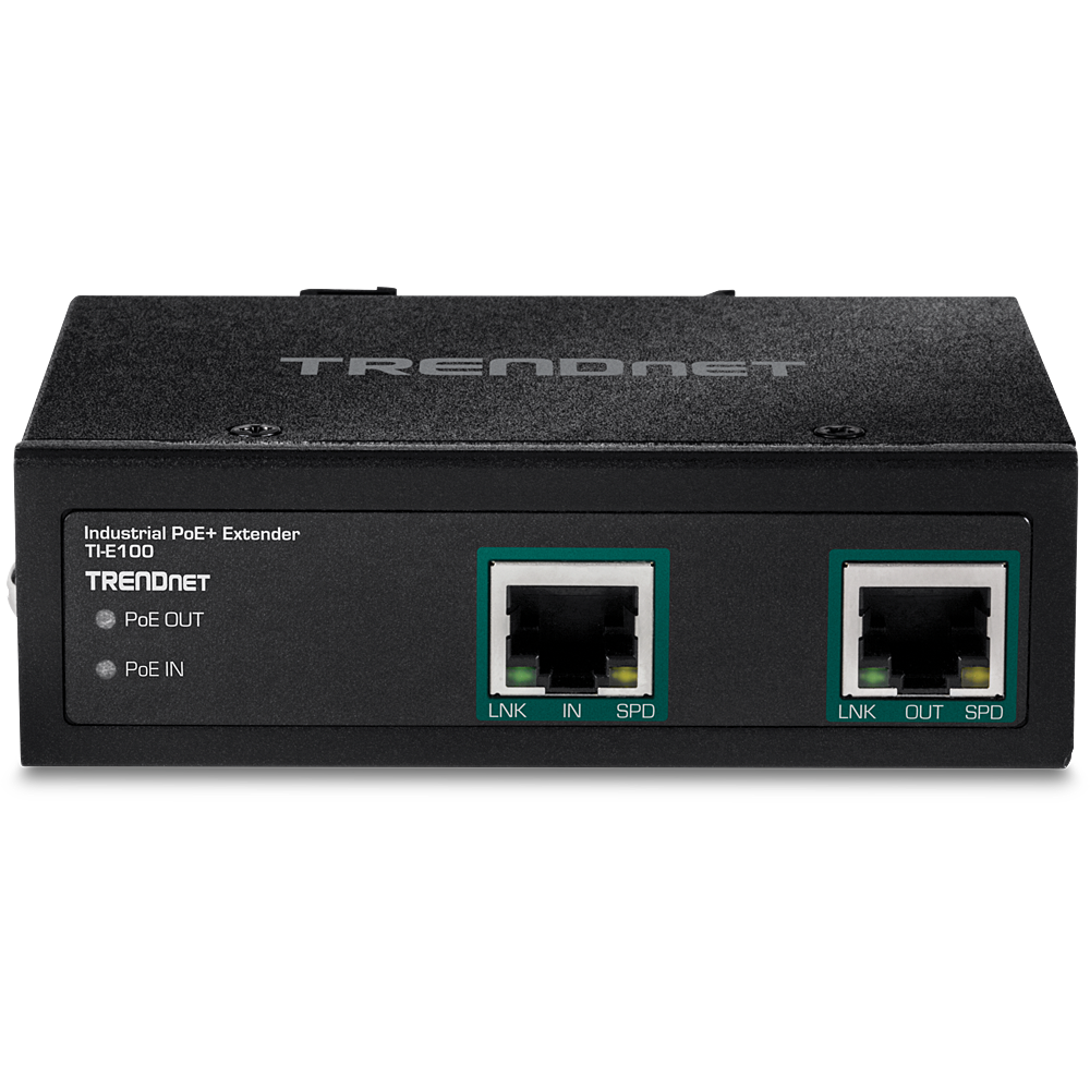TRENDnet TI-E100 Industrial Gigabit PoE+ Extender