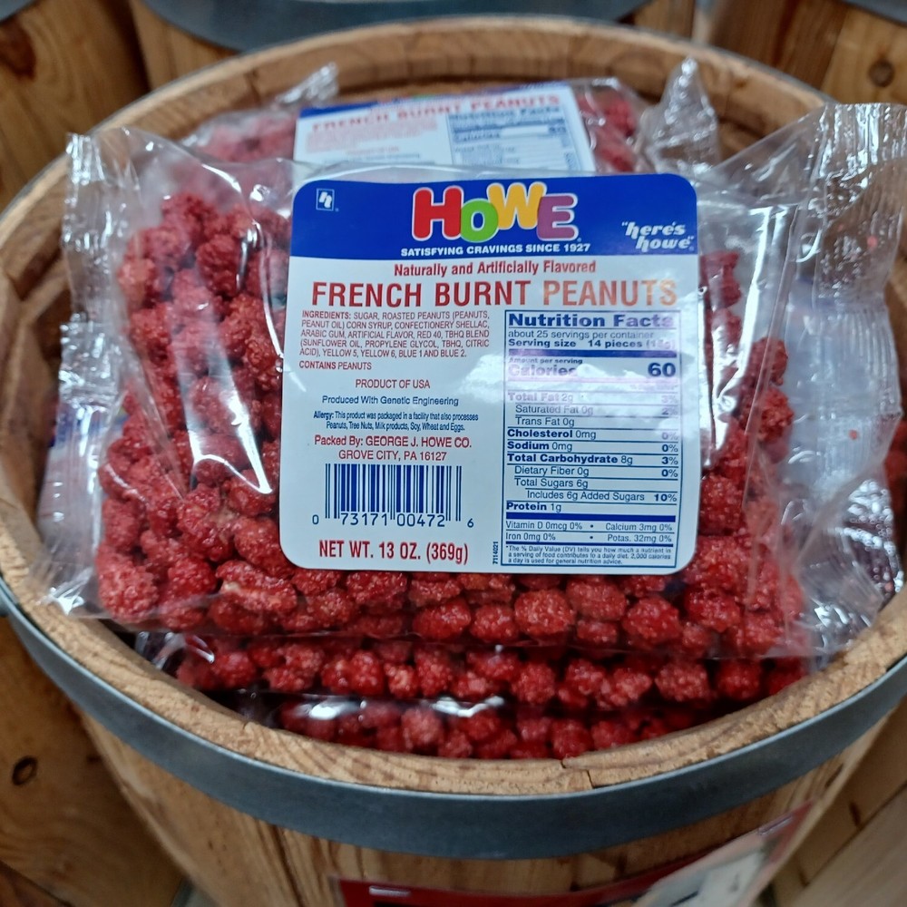 French Burnt Peanuts 13oz