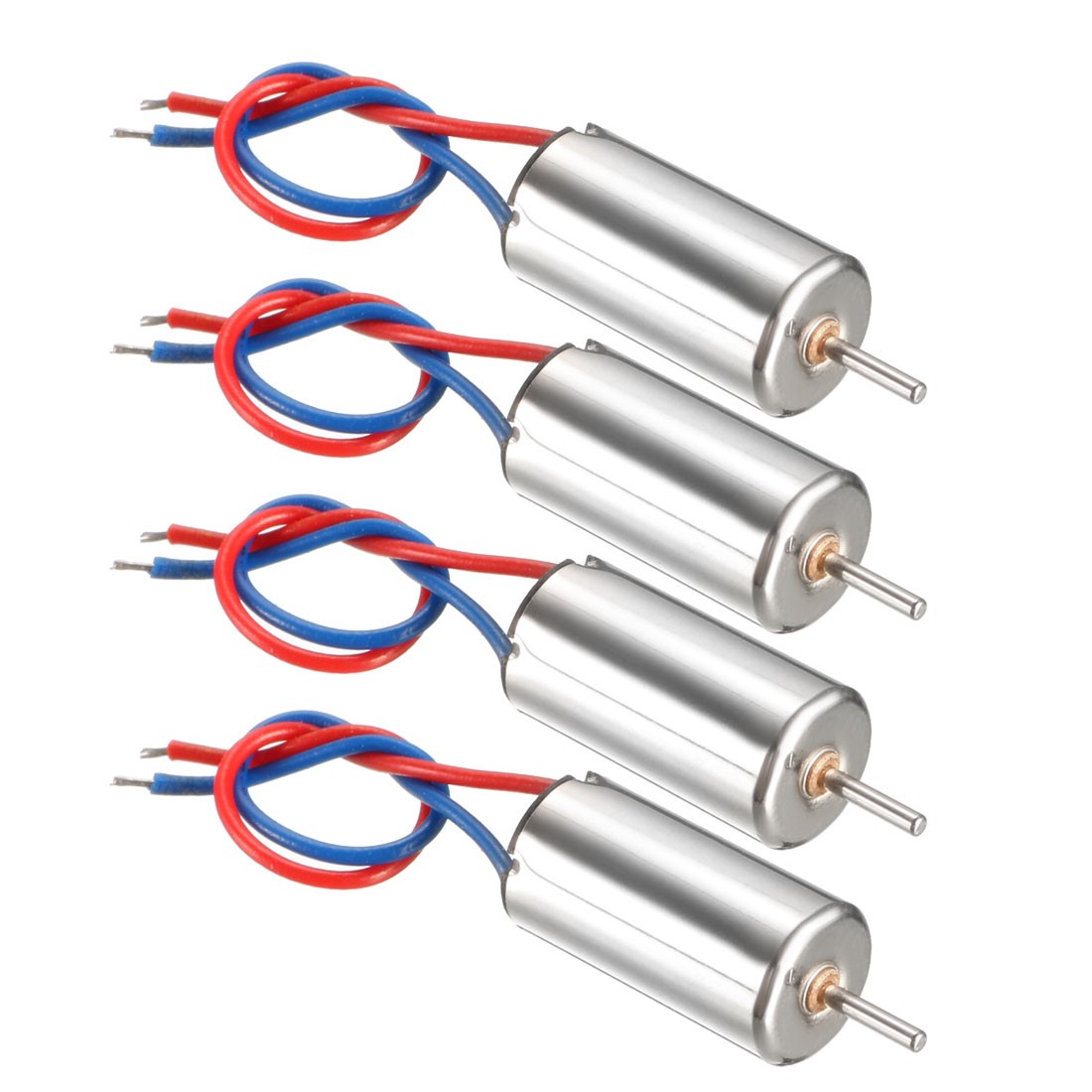 4PCS DC 3V 40000RPM Coreless Micro Motor 612 6x12mm for Airplane Model RC