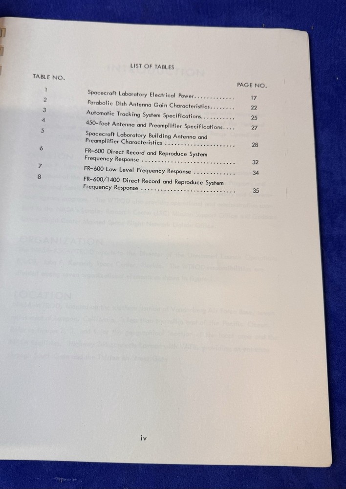 NASA “Data Acquisition Facilities – Spacecraft Complex” ULOW 132 (August 1970)