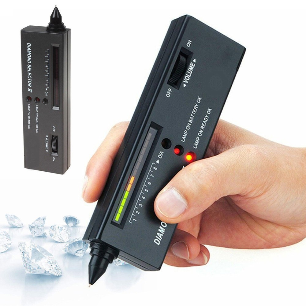 Diamond Selector Portable Diamond Tester with Case & Gemstone Platform C#