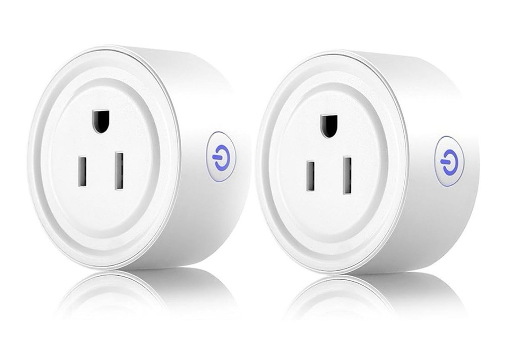 Smart Plug 2-Pack Wi-Fi Enabled Mini Smart Socket, Alexa, Google Home