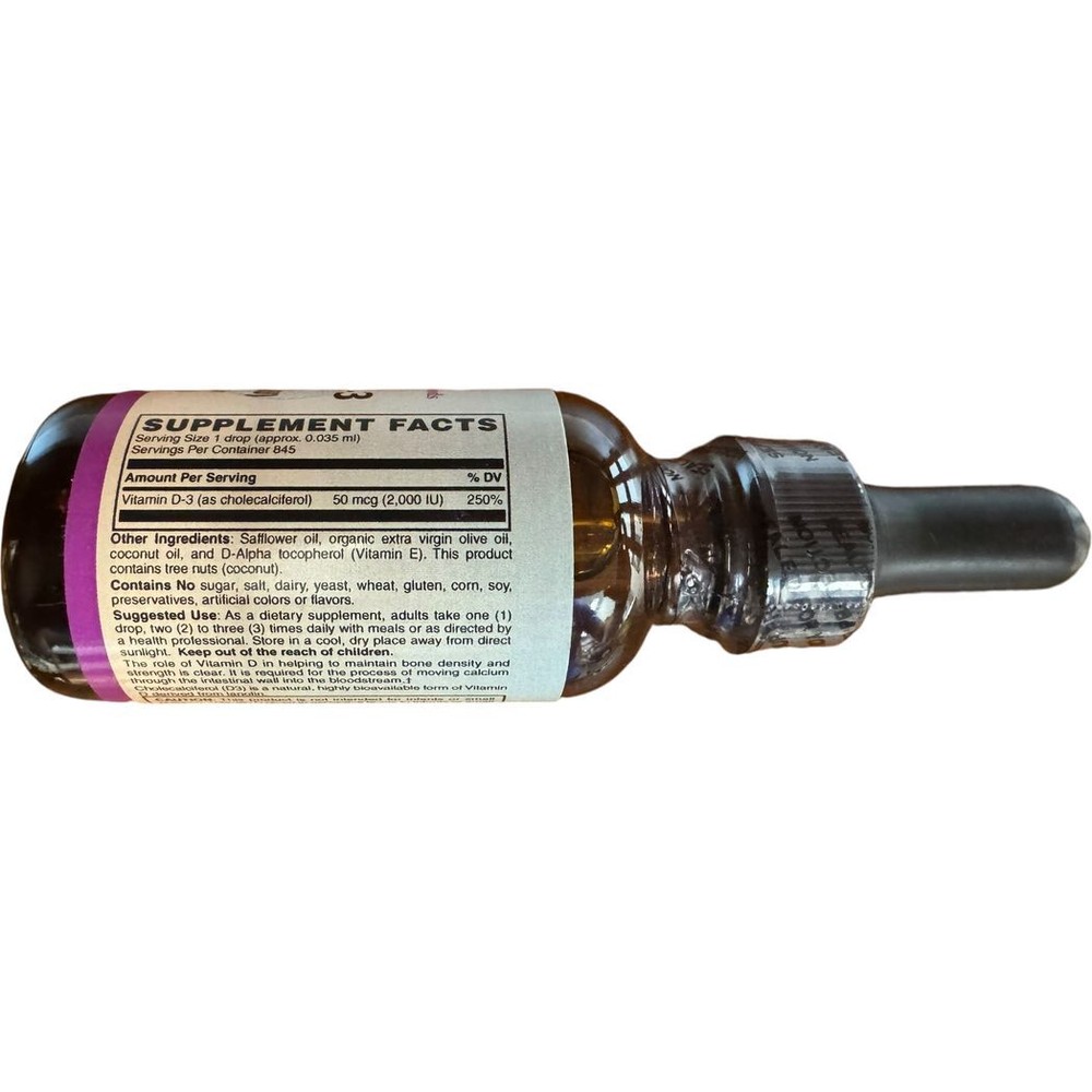 Harvest Moon D3 2000 IU Liquid 1 oz