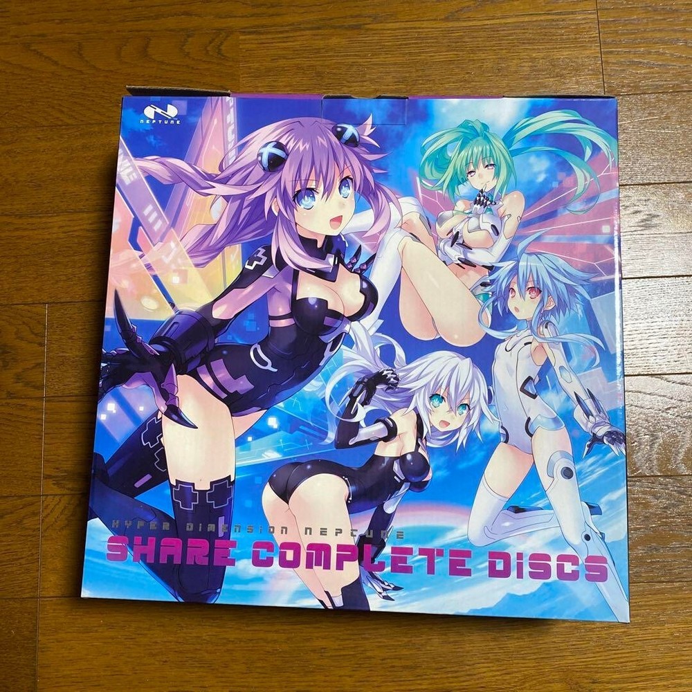 Hyperdimension Neptunia Share Complete Discs 5CD Limited Edition 2014 Used