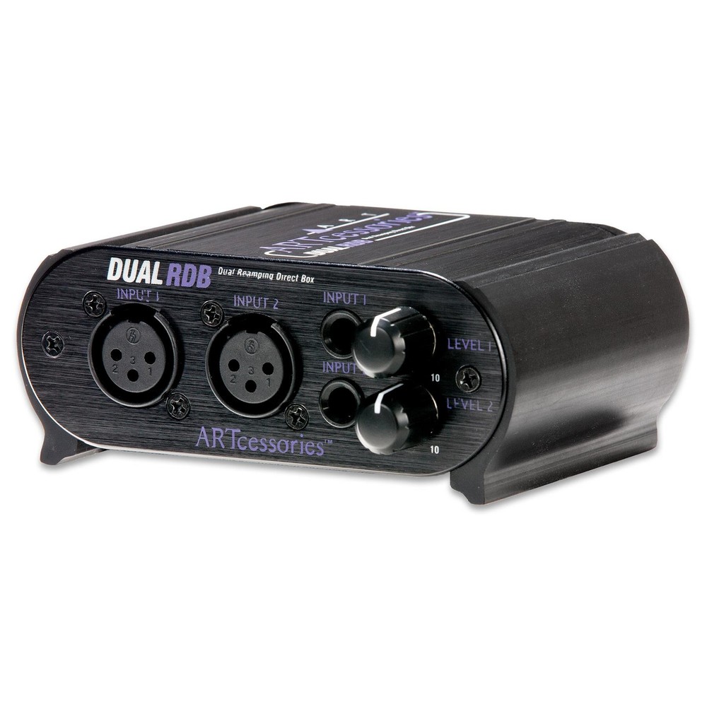ART Dual RDB Stereo Reamping Interface Bundle with 20-foot XLR Cables