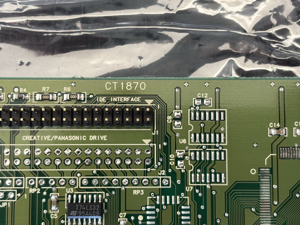 Creative Labs CT1870 16 Bit ISA IDE CD ROM Controller Card