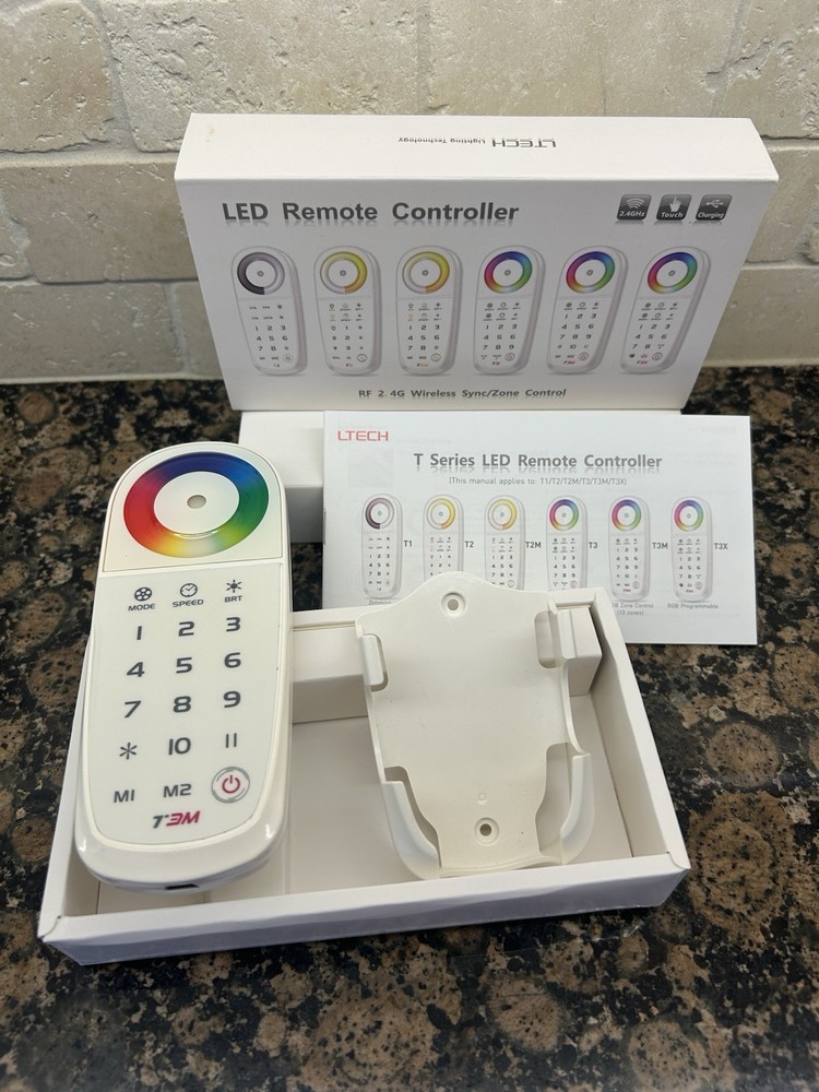 RGB LED TAPE LIGHT - LTECH T3M-CV LED Controller 2.4G Wireless Remote Control