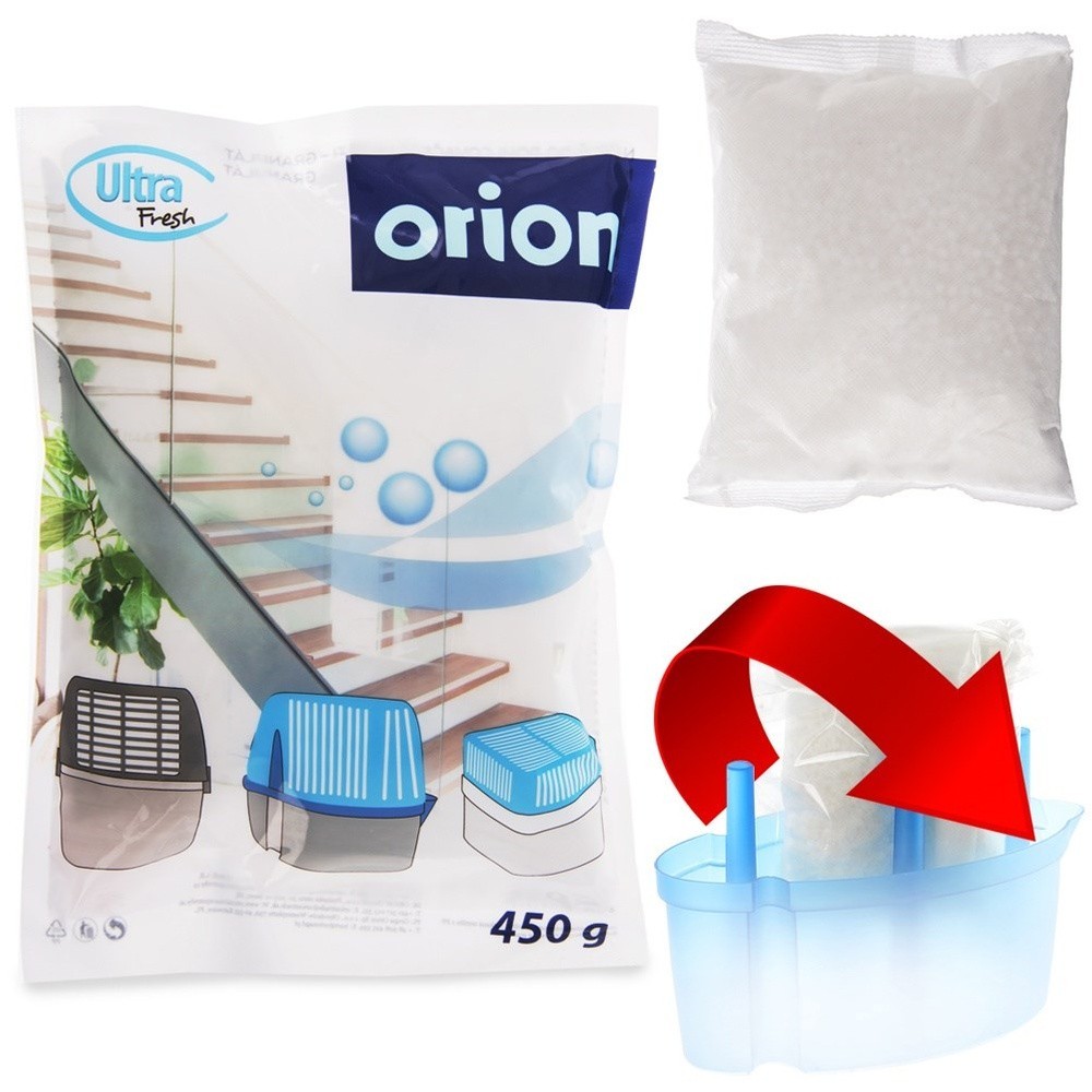 Dehumidifier refill pack 450g ULTRA FRESH granules replacement insert
