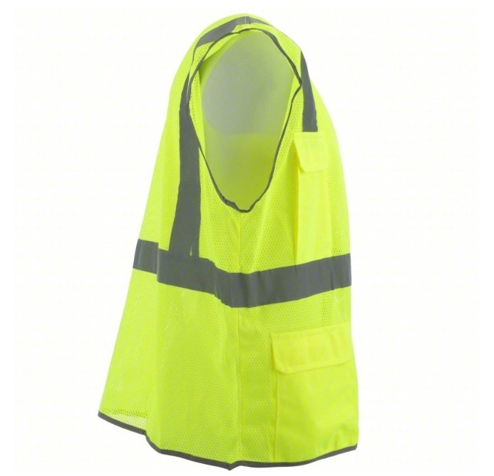 CONDOR High-Visibility Vest – Lime ANSI Class 2 S/M, Mesh, Hook-and-Loop, NWT