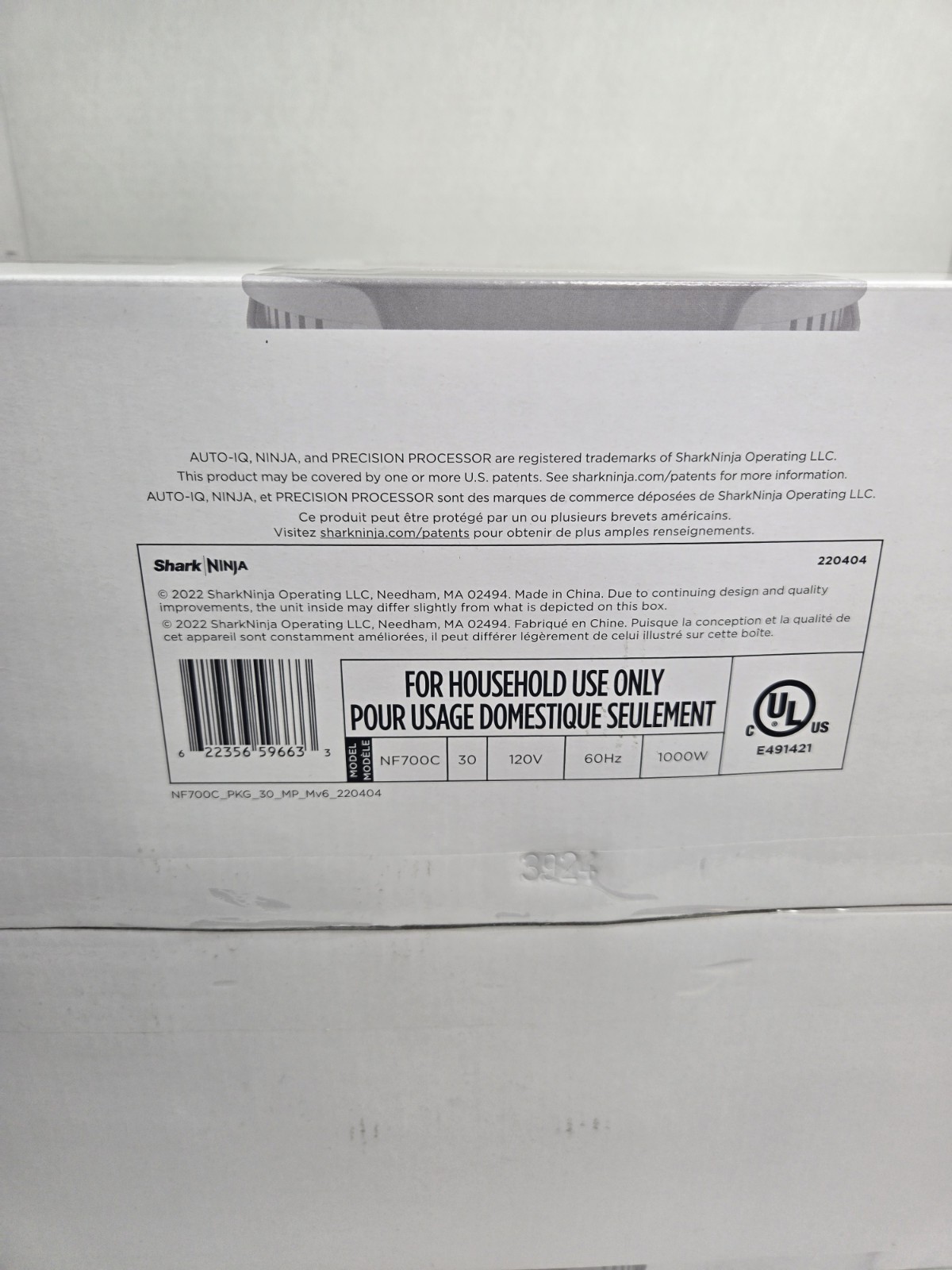 Ninja Professional 12-Cup XL Food Processor Platinum Silver Auto IQ Proff