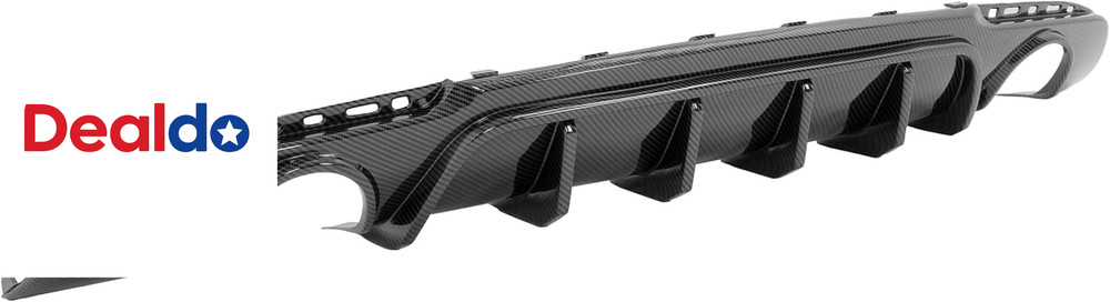Rear Bumper Diffuser Compatible with 2015-2023 Chrysler 300 Models Lower Bumper