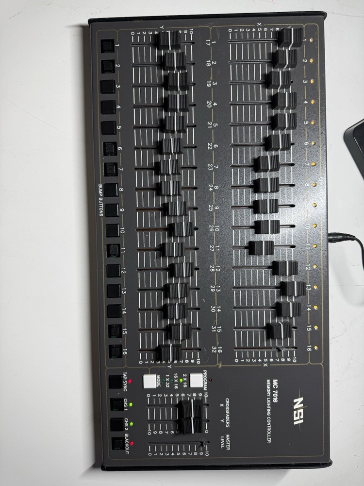 NSI MC 7016 Memory Lighting Controller 32 Channel Professional Light Console