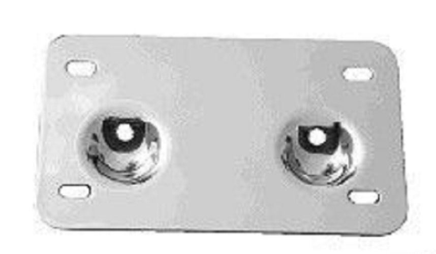 Laydown Layback License Plate Mounting Bracket for HARLEY TOURING MODELS 99-08
