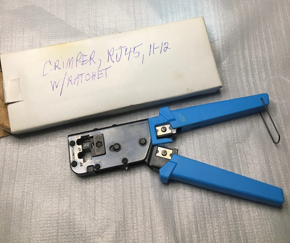 Bundle:  Platinum Tools crimper, LANTest tester, digital multi-meter tool