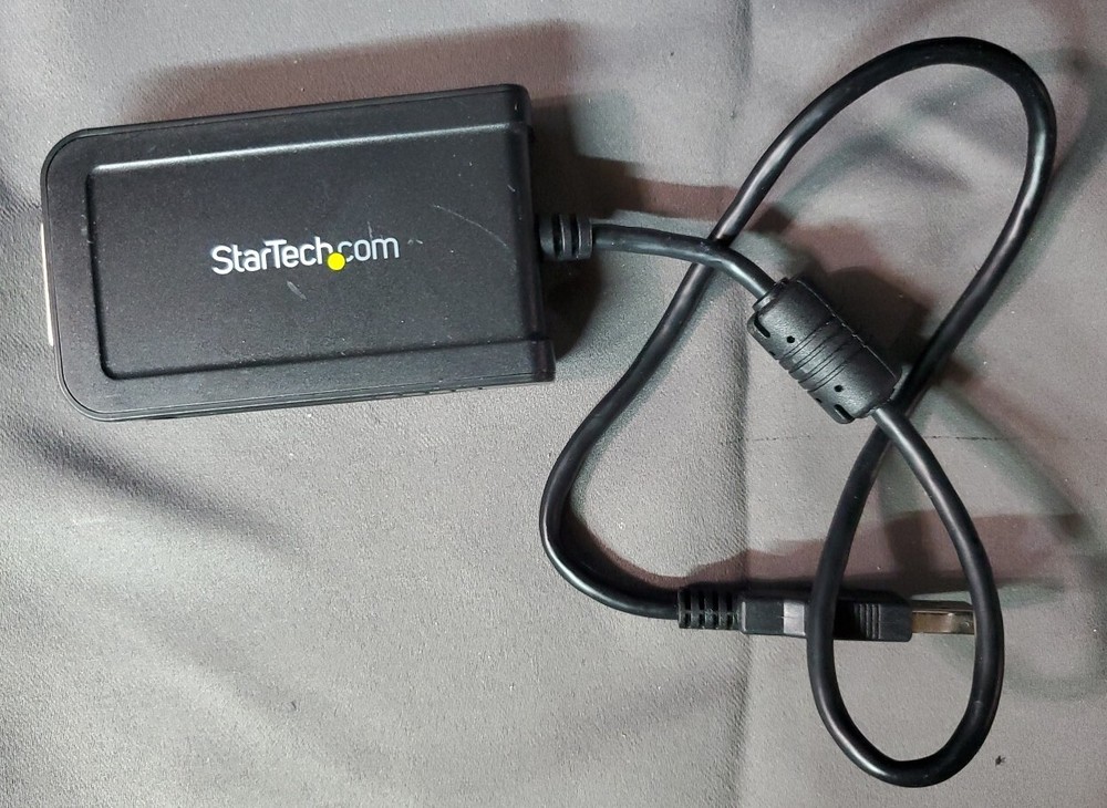 StarTech USB to DVI Adapter External Video & Graphics Card USB2DVIE3