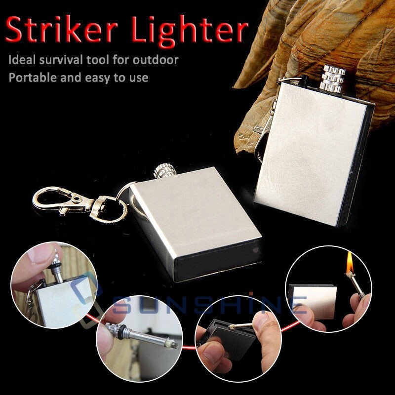 5x Waterproof Permanent Match Lighter, Endless Match, Survival Camp Fire Starter