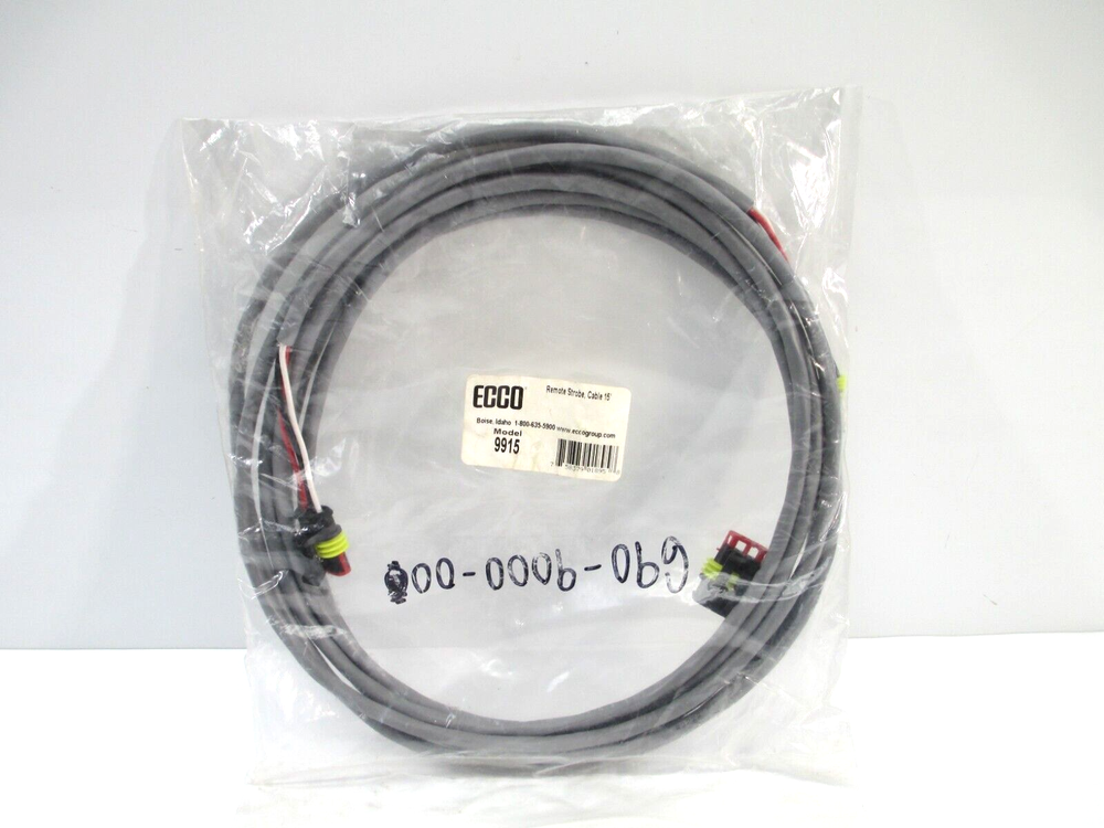 ECCO WARNING LIGHTS STROBE KIT 15' CABLE 9915 SAFETY