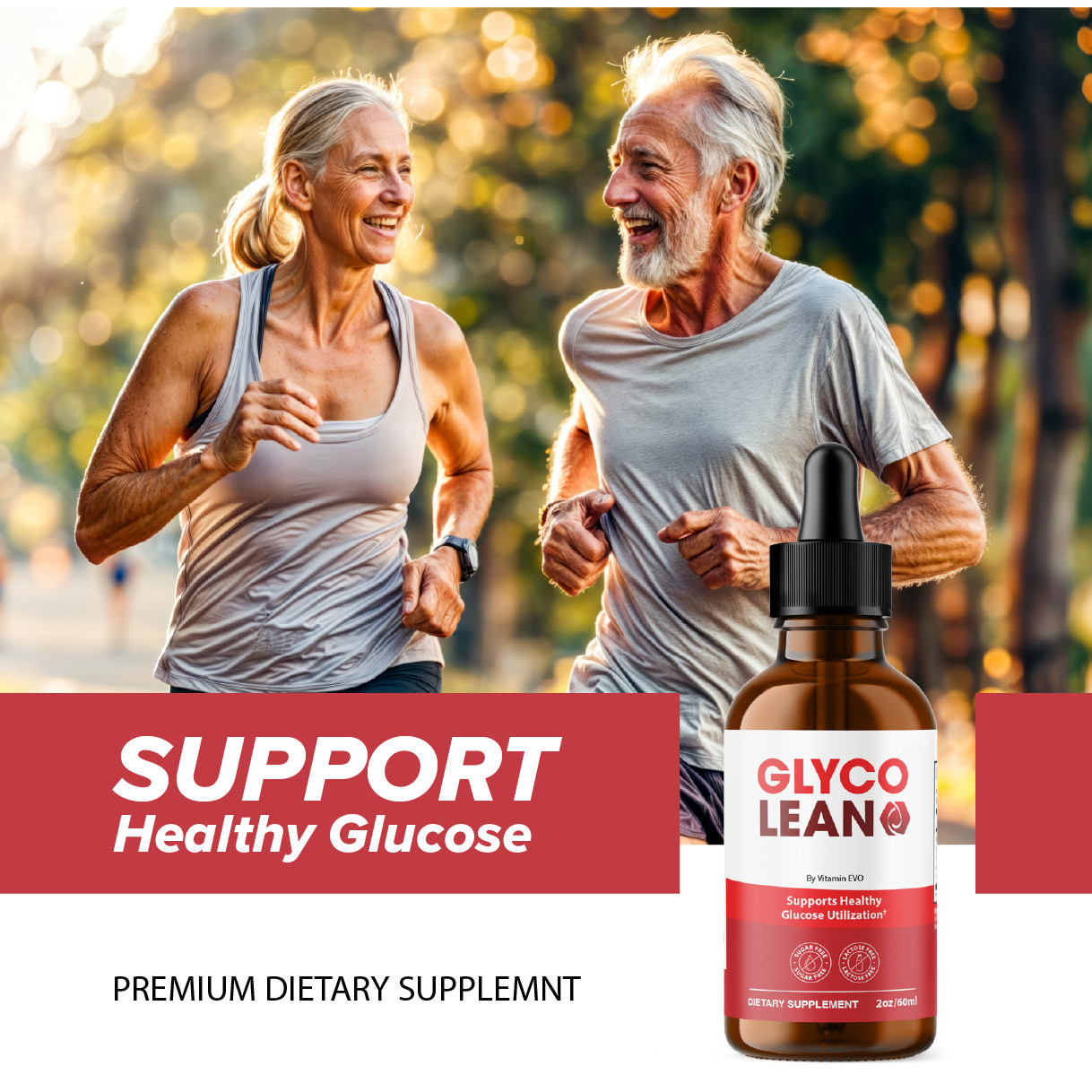 Glyco Lean Drops, GlycoLean Blood Support Advanced Formula (30 Servings)