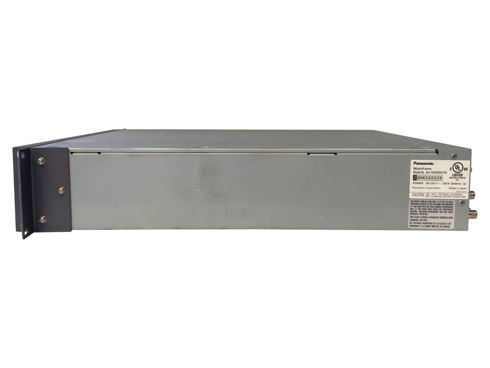 Panasonic AV‑HS450 Switcher + Control Panel + Dual PSU - Complete Broadcast Set