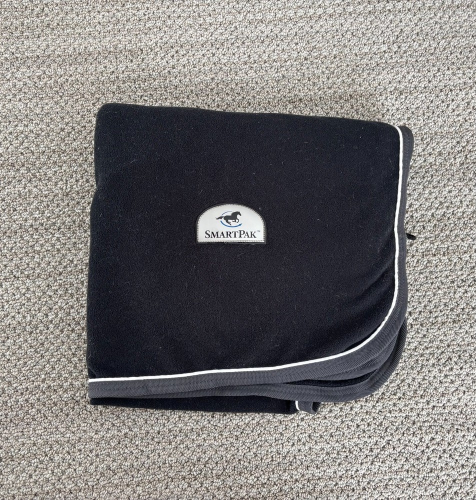 Fleece Cooler 3/4 Smartpak Black/Gray EUC