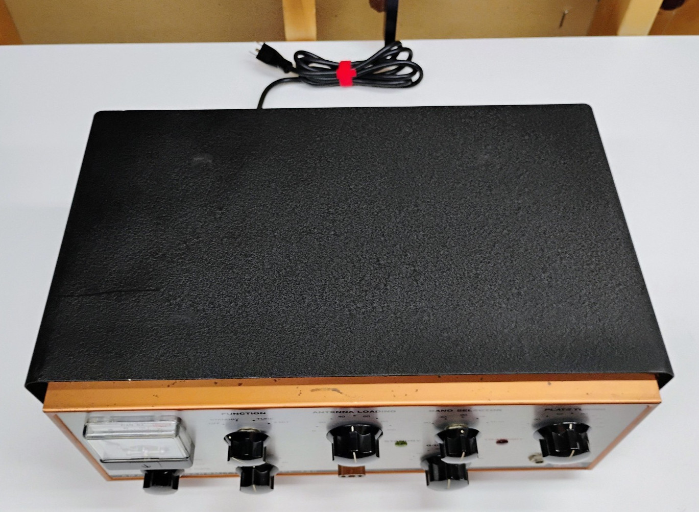 Vintage EICO Model 720 90 Watt CW Amateur Radio Transmitter. Powers Up!