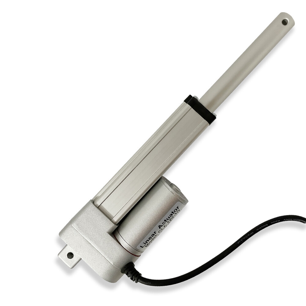 2 sets 4" Stroke Silent mode Linear Actuator with Brackets DC12V 1500N 10mm/s