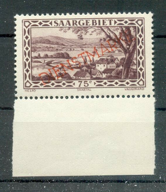 Saar Post 30a IV Variety MNH Mint (Z4099