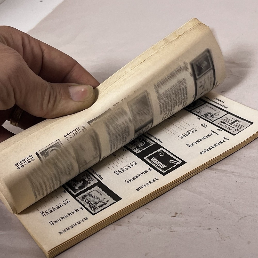 Vintage Mid 1976 Price List For Stamps Of The United States Collectors Book