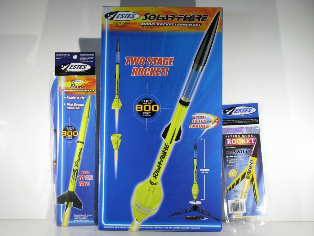 Estes Solar Flare Puma Swift Bundle Pack