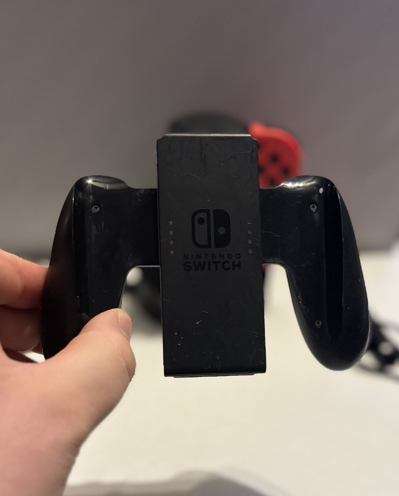 Nintendo Switch Controller, Charging Dock, Grip & Wrist Strap Bundle